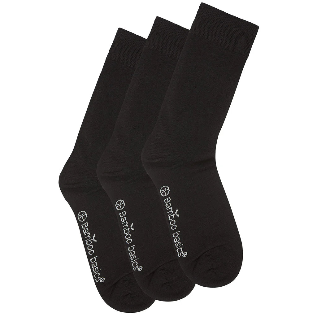 Bamboo Basics Beau Bamboe Sokken 3-pack | Zacht, Ademend & Comfortabel voor Dagelijks Gebruik