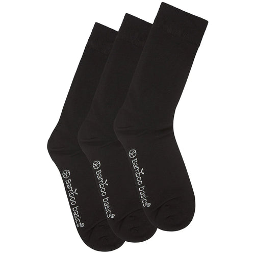 Bamboo Basics Beau Bamboe Sokken 3-pack | Zacht, Ademend & Comfortabel voor Dagelijks Gebruik